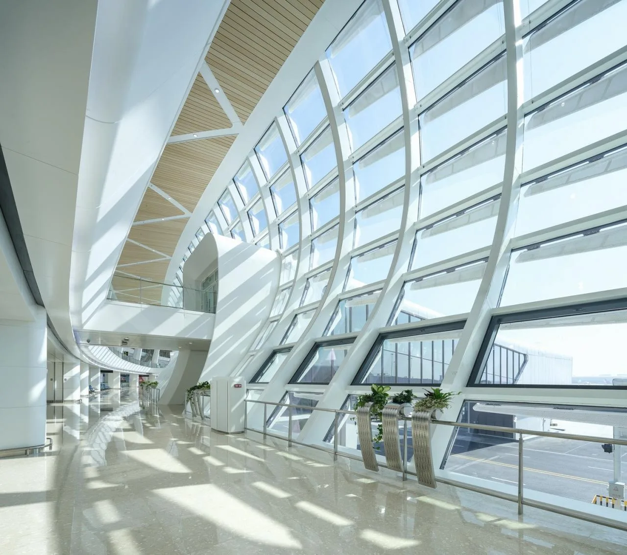 BIM Architecture | New Benchmark for Aviation Architecture: Shenzhen Bao'an International Airport Satellite Hall/GDAD, Aedas, Landron&Brown