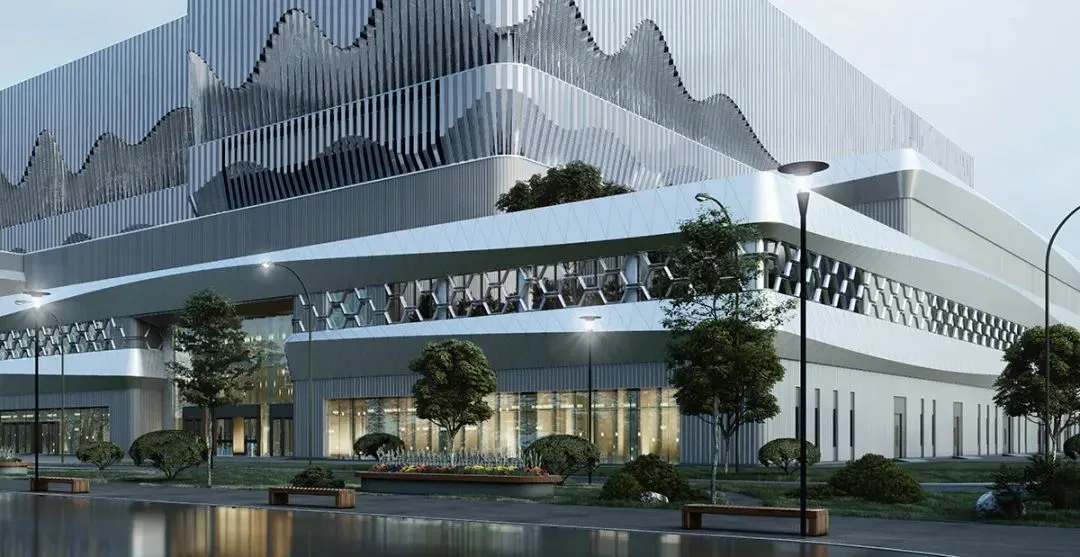 BIM Architecture | Nanning Shuangding Circular Economy Industrial Park Domestic Waste Incineration Power Plant/UUA