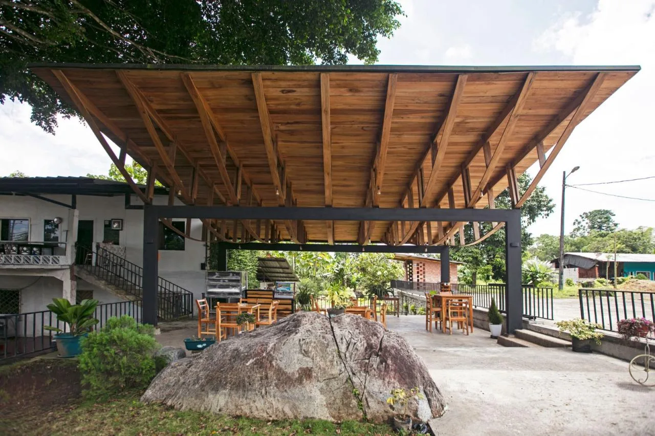 BIM Architecture | Under the Banyan Tree at the Village Entrance, Ficus Alto/Natura Futura Arquitectura Community Public Space