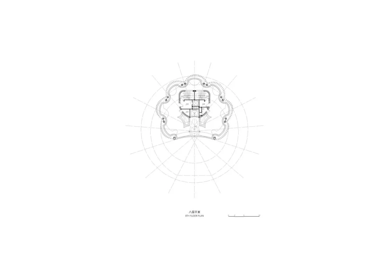 BIM Architecture | Chengdu Panda Base Panda Tower, Mechanical 'Bamboo Shoots'/UDG. Studio Zero