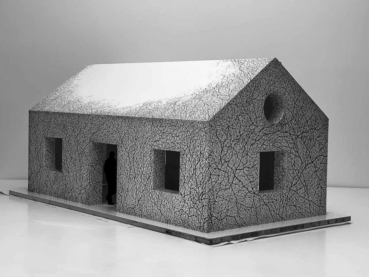 BIM Architecture | "The Disappearing House" by Hu Quanchun