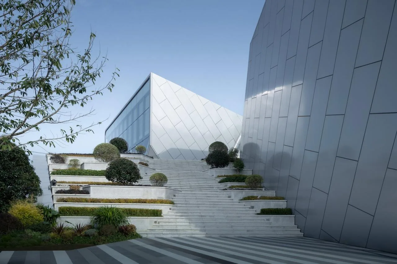 BIM Architecture | Ganzhou Jinrun; Binjiang Yunchen Exhibition Center/Chengzhi Design
