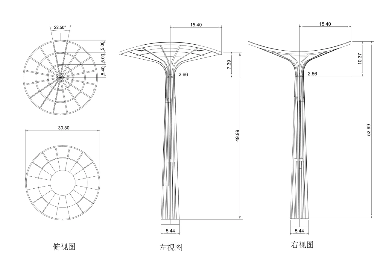 BIM Architecture | Southwest University Pedestrian Landscape Bridge Project in Beibei District, Chongqing/Lin Cong Architectural Design Studio