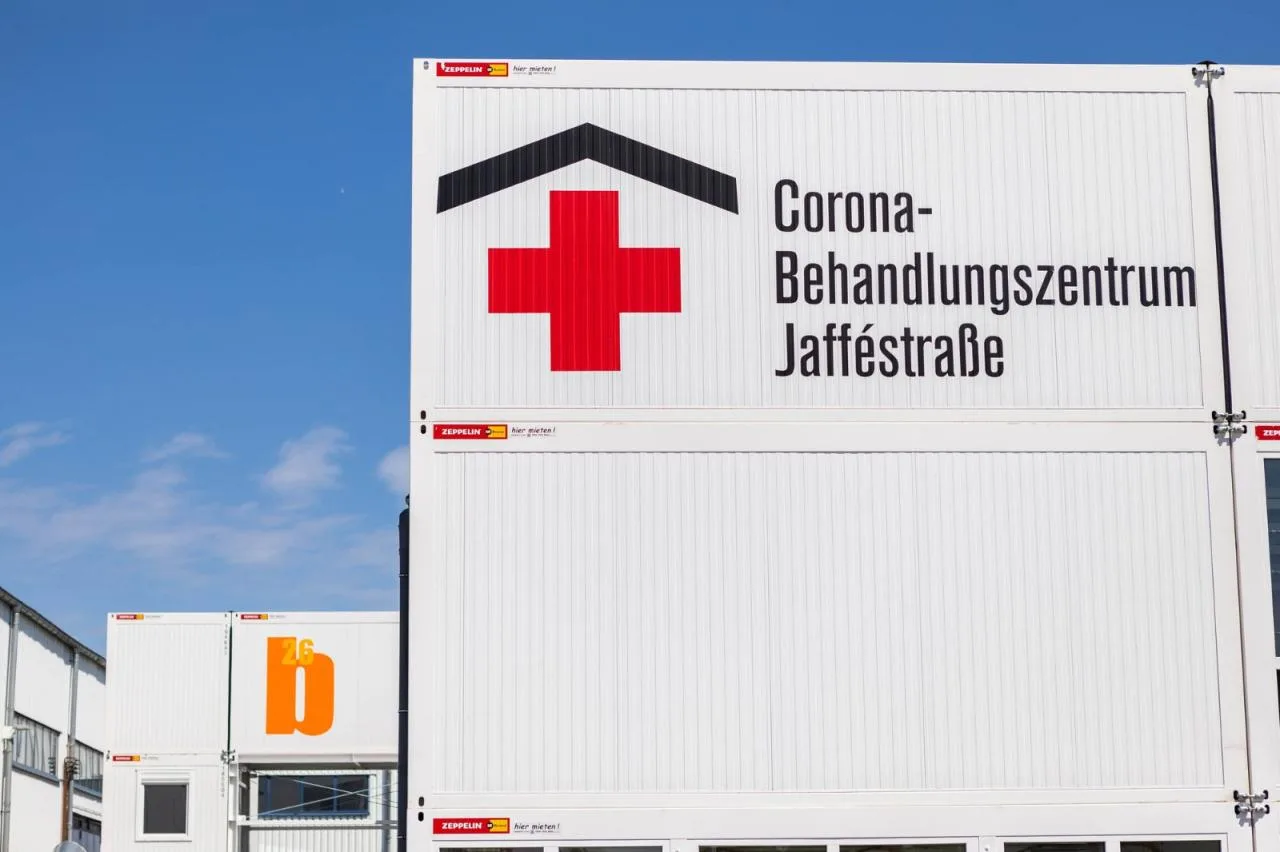BIM Building | Berlin novel coronavirus Treatment Center, Exhibition Center Fangcang Hospital/Heinle, Wischer und Partner