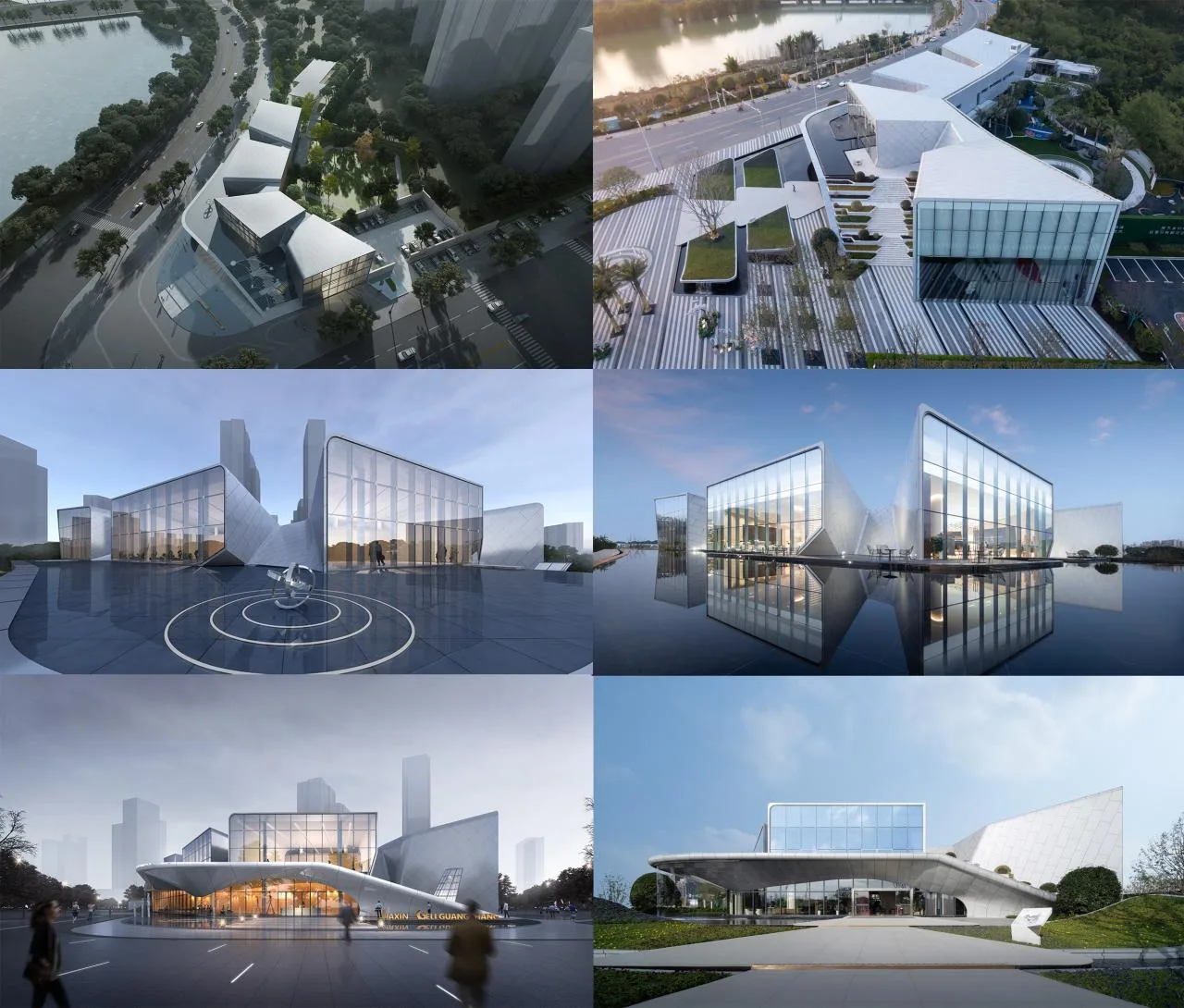 BIM Architecture | Ganzhou Jinrun; Binjiang Yunchen Exhibition Center/Chengzhi Design
