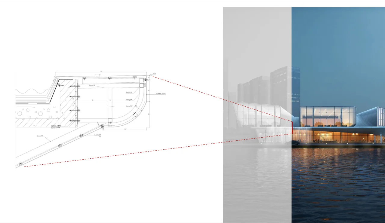 BIM Architecture | Ganzhou Jinrun; Binjiang Yunchen Exhibition Center/Chengzhi Design