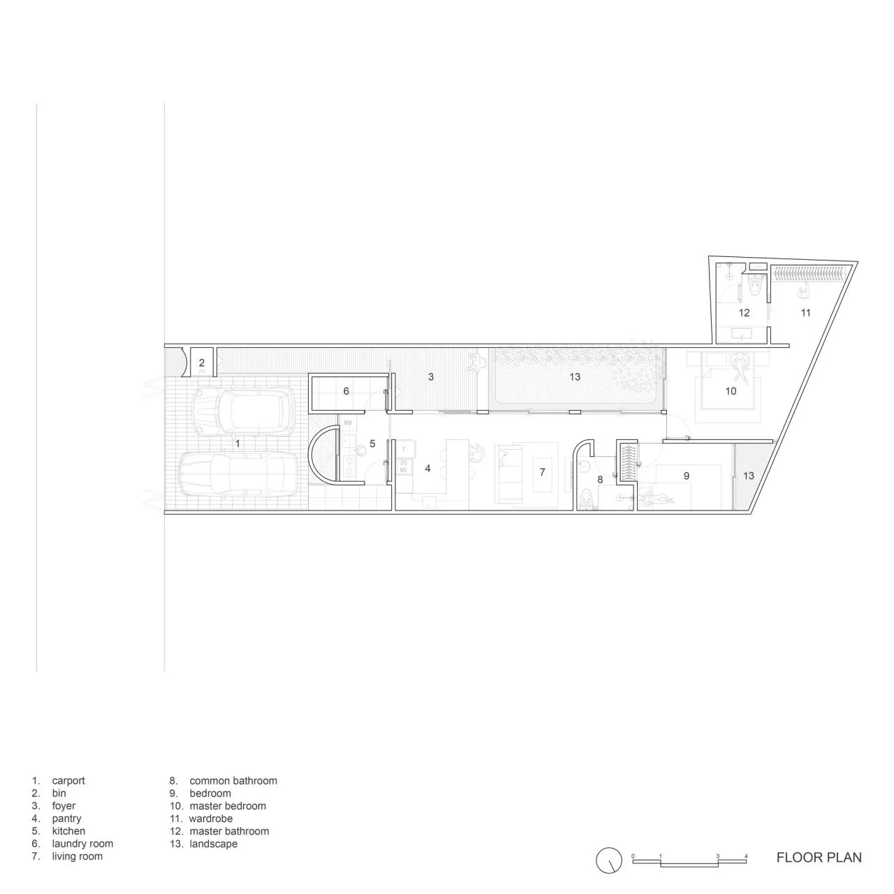 BIM Architecture | Independent Residential Buildings in Narrow Terrain: YD Residential/Isso Architects