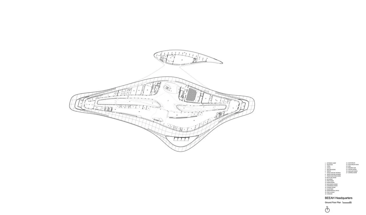 BIM Architecture | Sand Dunes in the Desert, BEEAH Headquarters Building/Zaha Hadid Architects