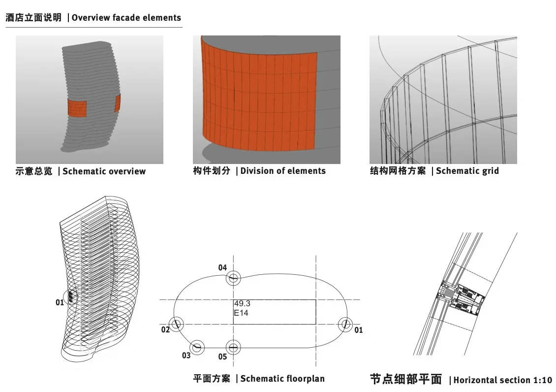 BIM Architecture | Changsha Dawangshan Langham Hotel/Blue Sky Group