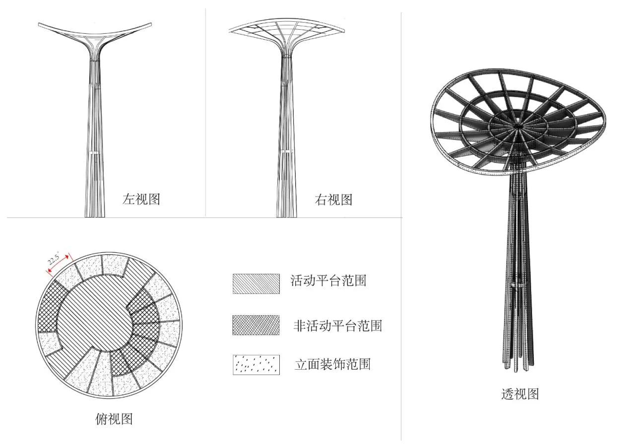 BIM Architecture | Southwest University Pedestrian Landscape Bridge Project in Beibei District, Chongqing/Lin Cong Architectural Design Studio