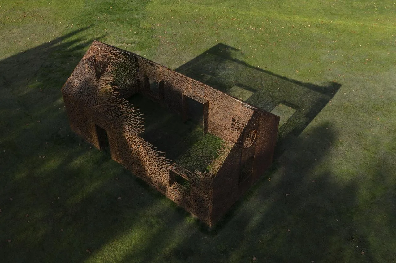 BIM Architecture | "The Disappearing House" by Hu Quanchun
