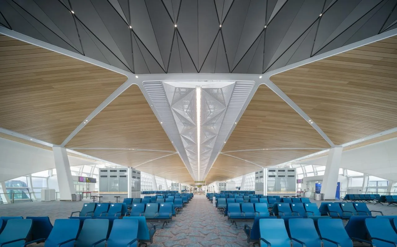 BIM Architecture | New Benchmark for Aviation Architecture: Shenzhen Bao'an International Airport Satellite Hall/GDAD, Aedas, Landron&Brown