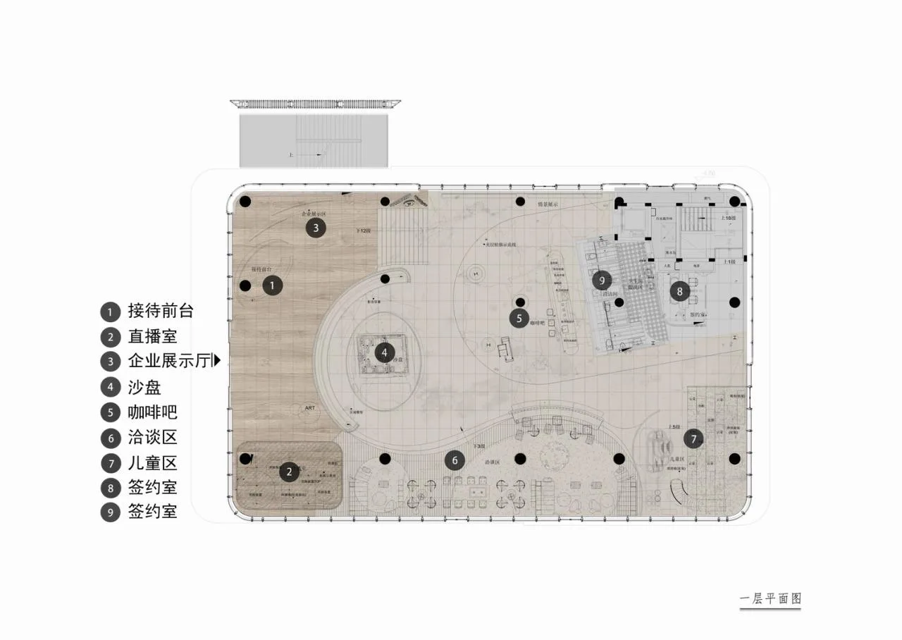 BIM architecture | The artistic encounter of flowing charm is like a golden land in the east; Exhibition Center/Chengzhi Design