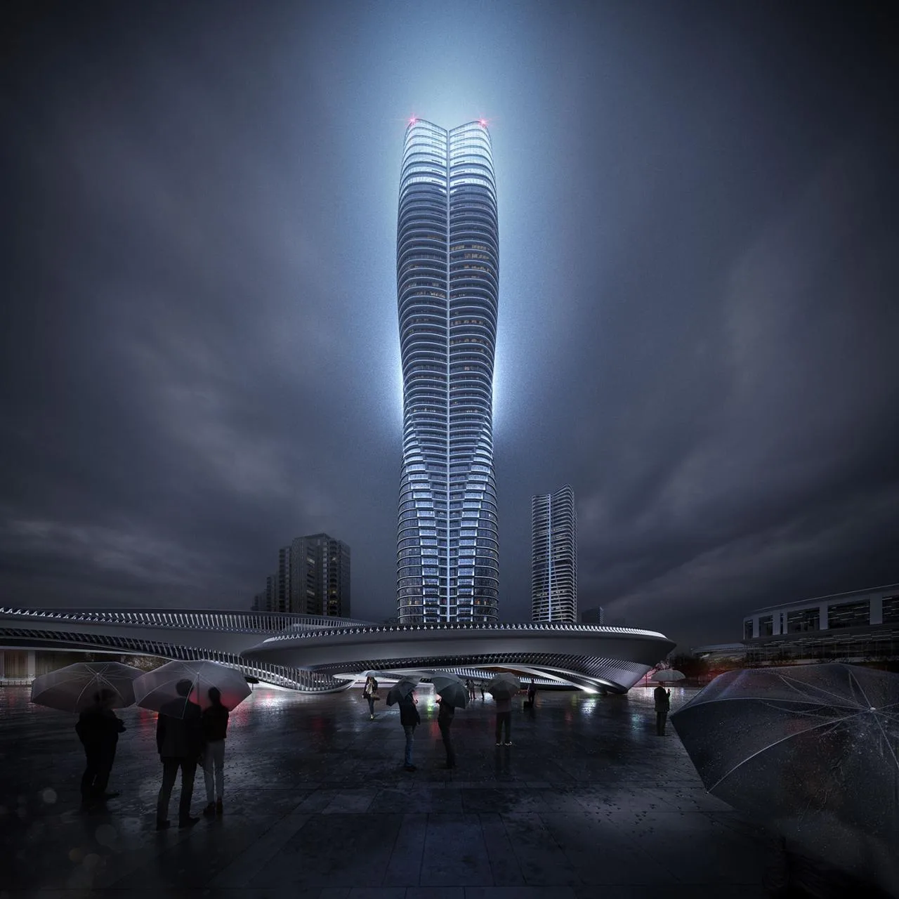 BIM Architecture | South China Seaside High rise Design Competition Proposal/10 Design