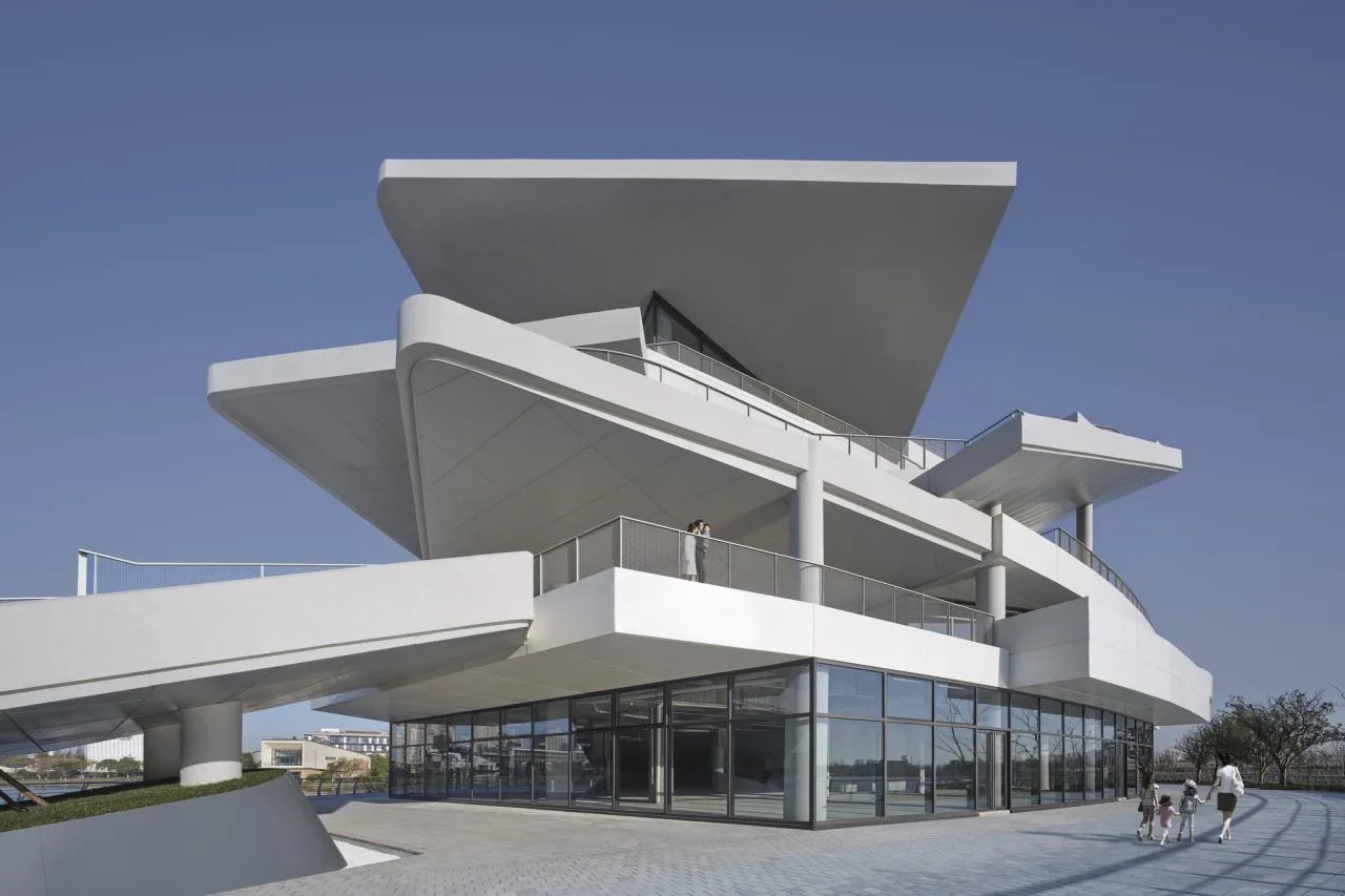 BIM Architecture | Roaming White Slices, Shanghai Fish/Tongji Original Design Studio