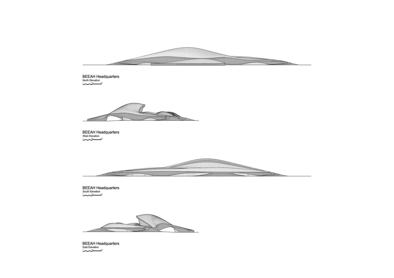 BIM Architecture | Sand Dunes in the Desert, BEEAH Headquarters Building/Zaha Hadid Architects