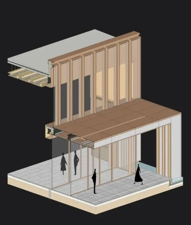 BIM Architecture | Boyuan Experience Center: Exploration of Modular Integrated Design/UUA