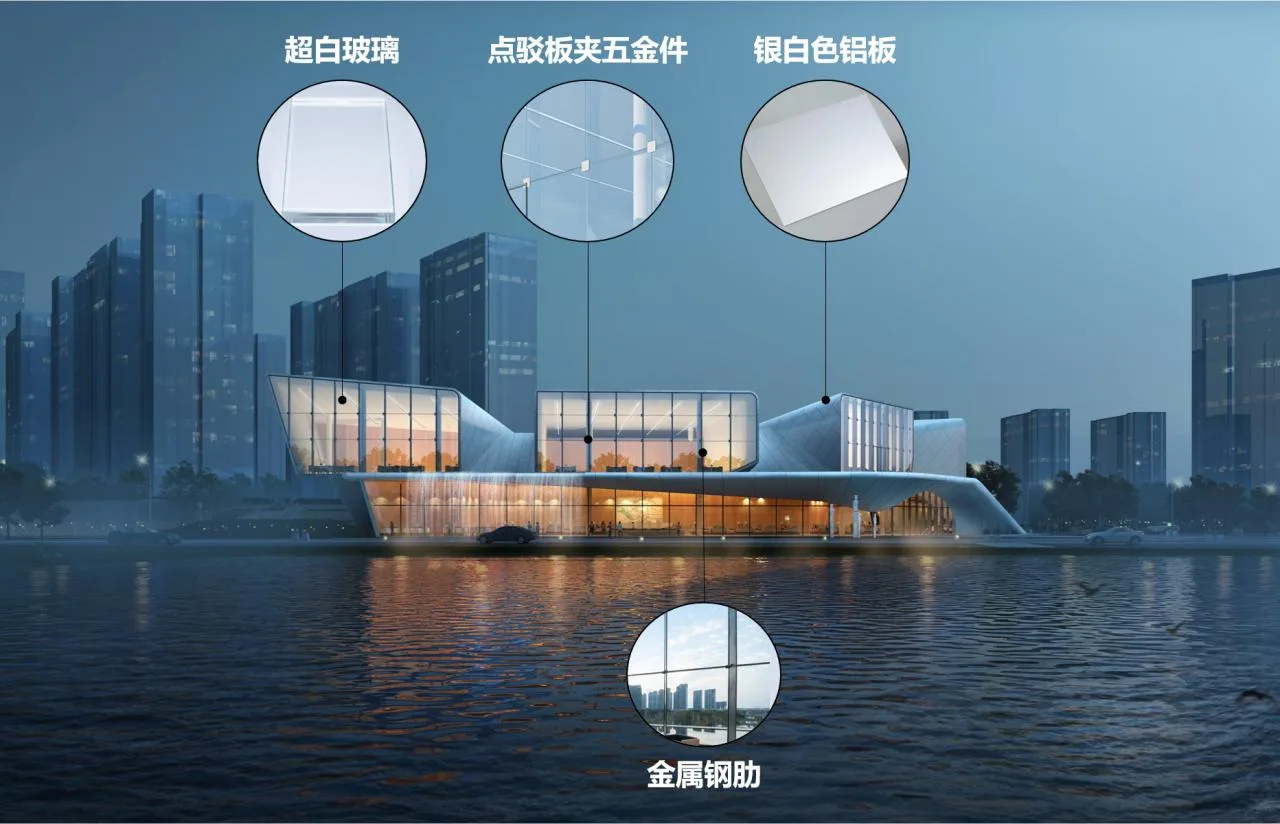 BIM Architecture | Ganzhou Jinrun; Binjiang Yunchen Exhibition Center/Chengzhi Design