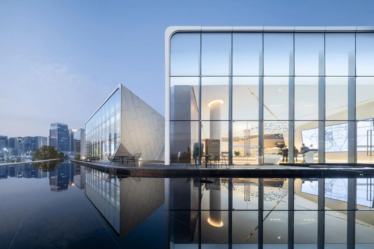 BIM Architecture | Ganzhou Jinrun; Binjiang Yunchen Exhibition Center/Chengzhi Design