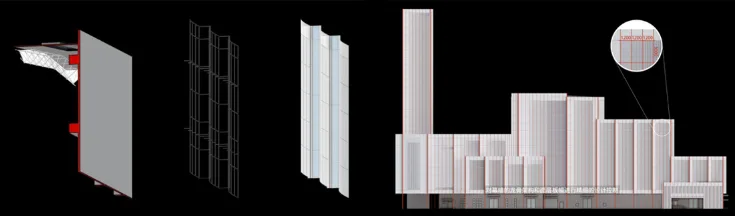 Curtain wall system details
