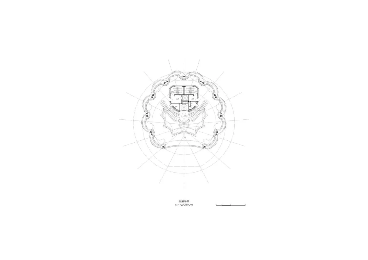 BIM Architecture | Chengdu Panda Base Panda Tower, Mechanical 'Bamboo Shoots'/UDG. Studio Zero