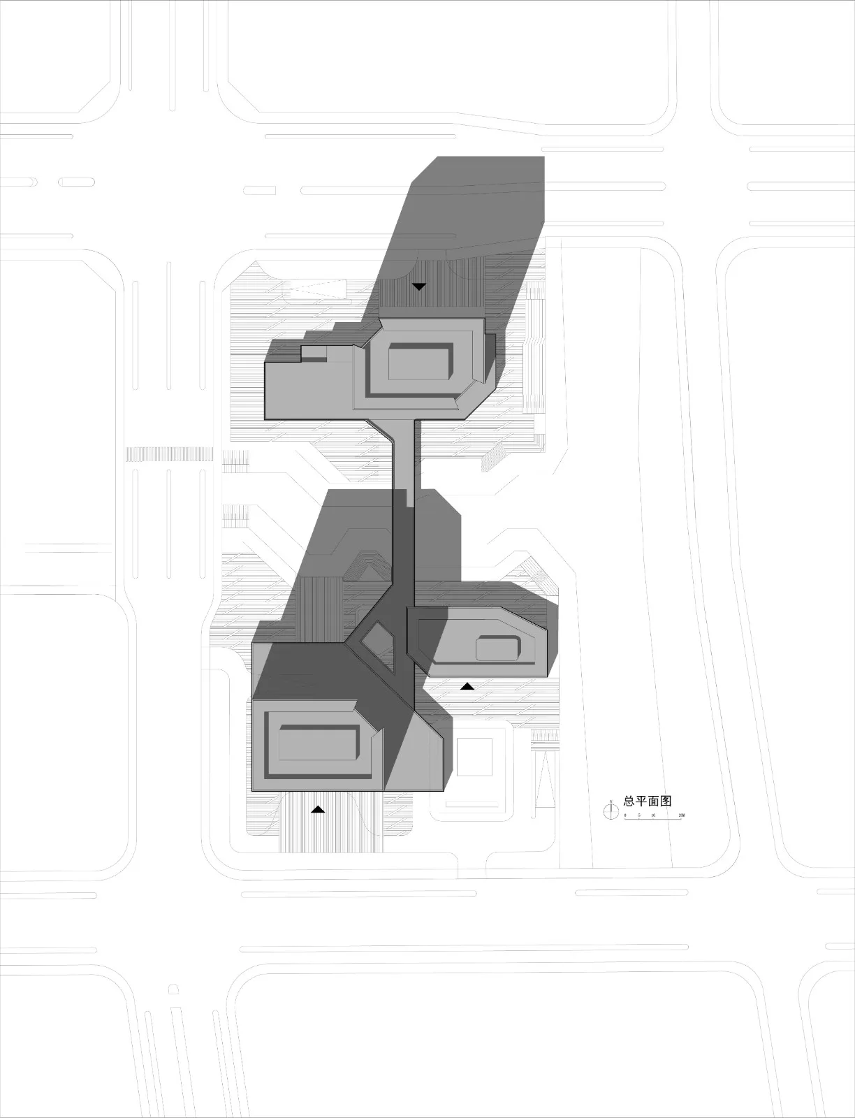 BIM Architecture | Two Bridges Across: Twin Towers of Suzhou High Speed Rail New City/Jianhe Architecture
