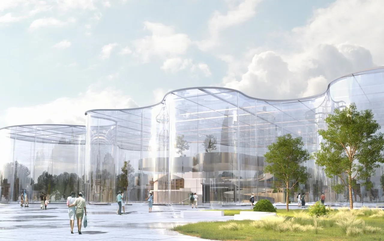 BIM Architecture | Wuchuan Fuyuan - Design Scheme for Wuchuan County Cultural Center in Zunyi City/Non professional Architecture