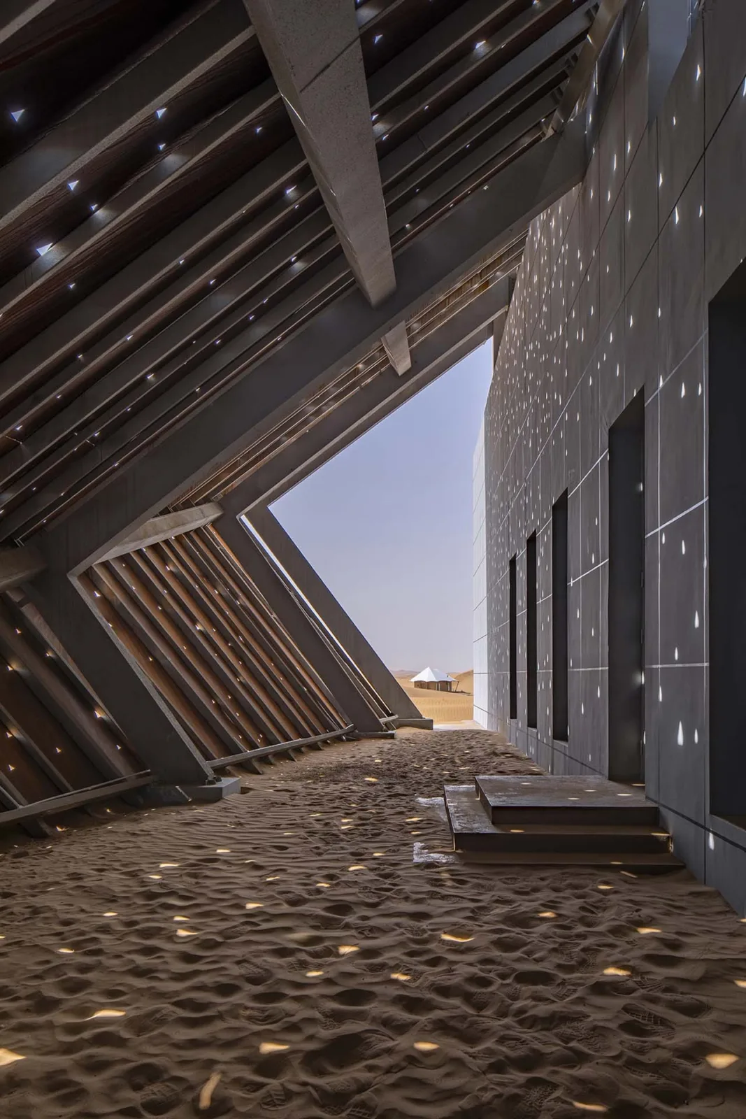 BIM Architecture | Desert Star River Camp Reception Center/Sanwen Architecture