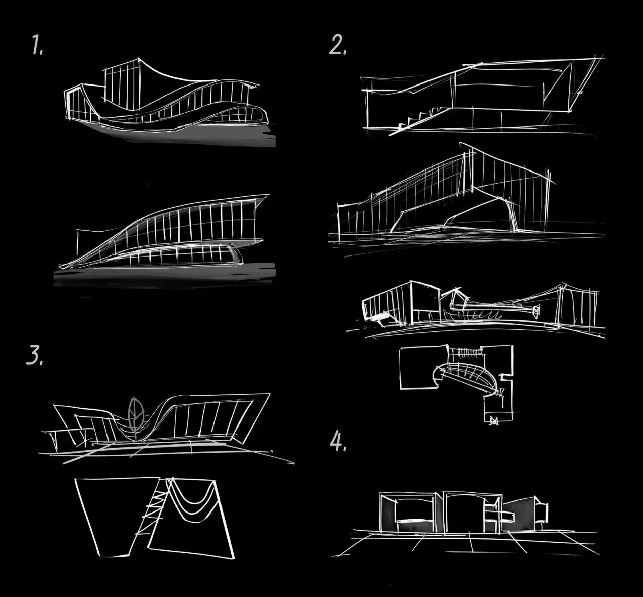 BIM Architecture | Ganzhou Jinrun; Binjiang Yunchen Exhibition Center/Chengzhi Design