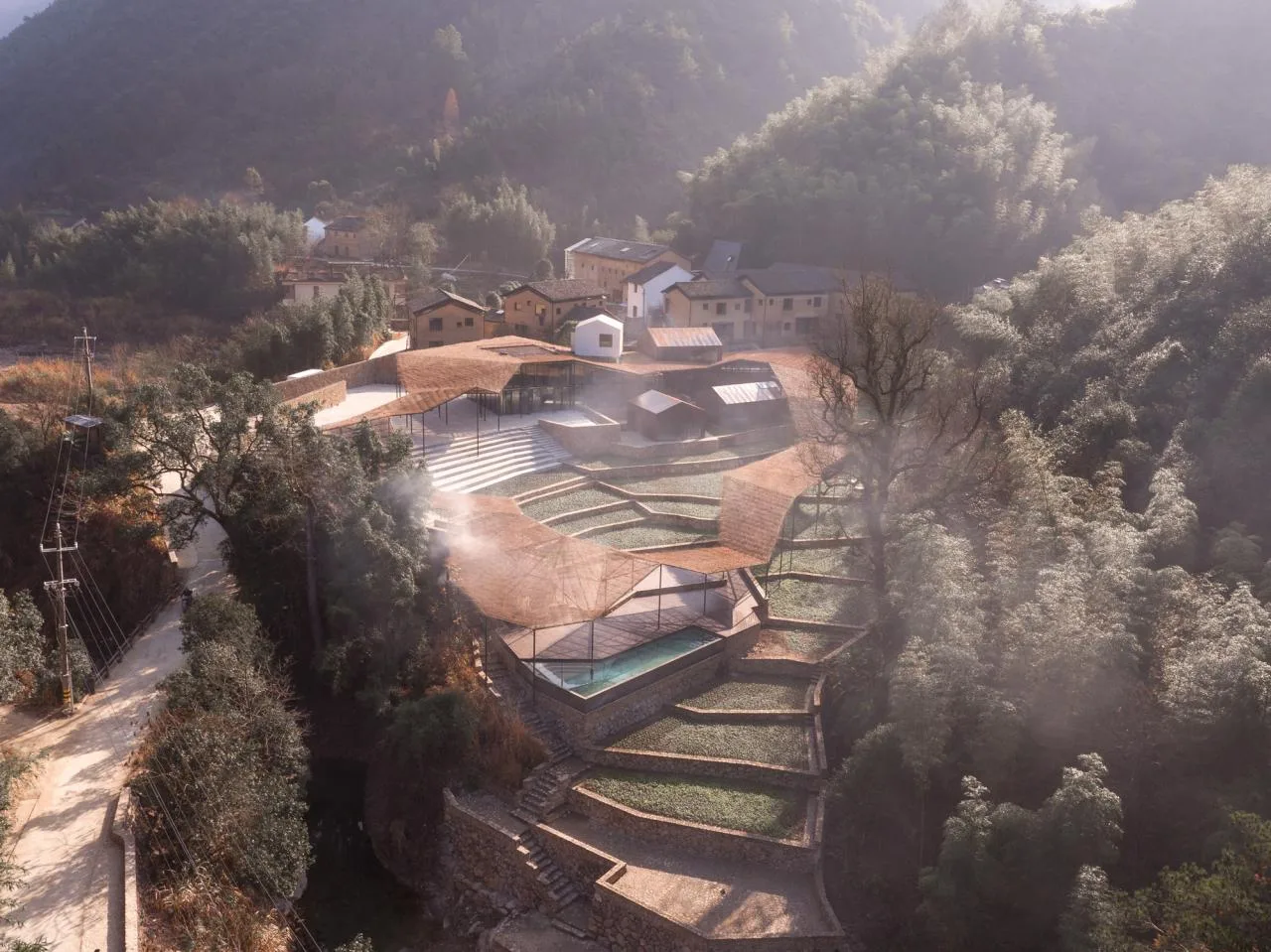 BIM Architecture | Qinglongwu Liuyun Corridor/Fujimoto Shosuke Office