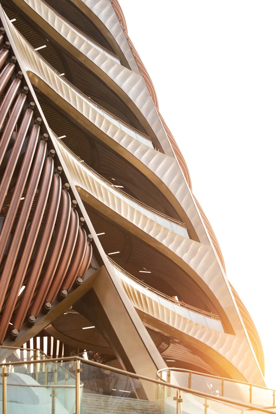 BIM Architecture | Chengdu Panda Base Panda Tower, Mechanical 'Bamboo Shoots'/UDG. Studio Zero