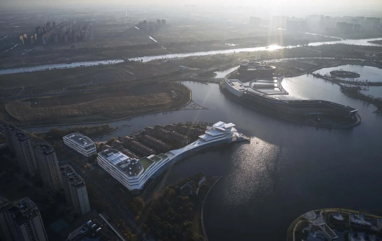 BIM Architecture | Roaming White Slices, Shanghai Fish/Tongji Original Design Studio