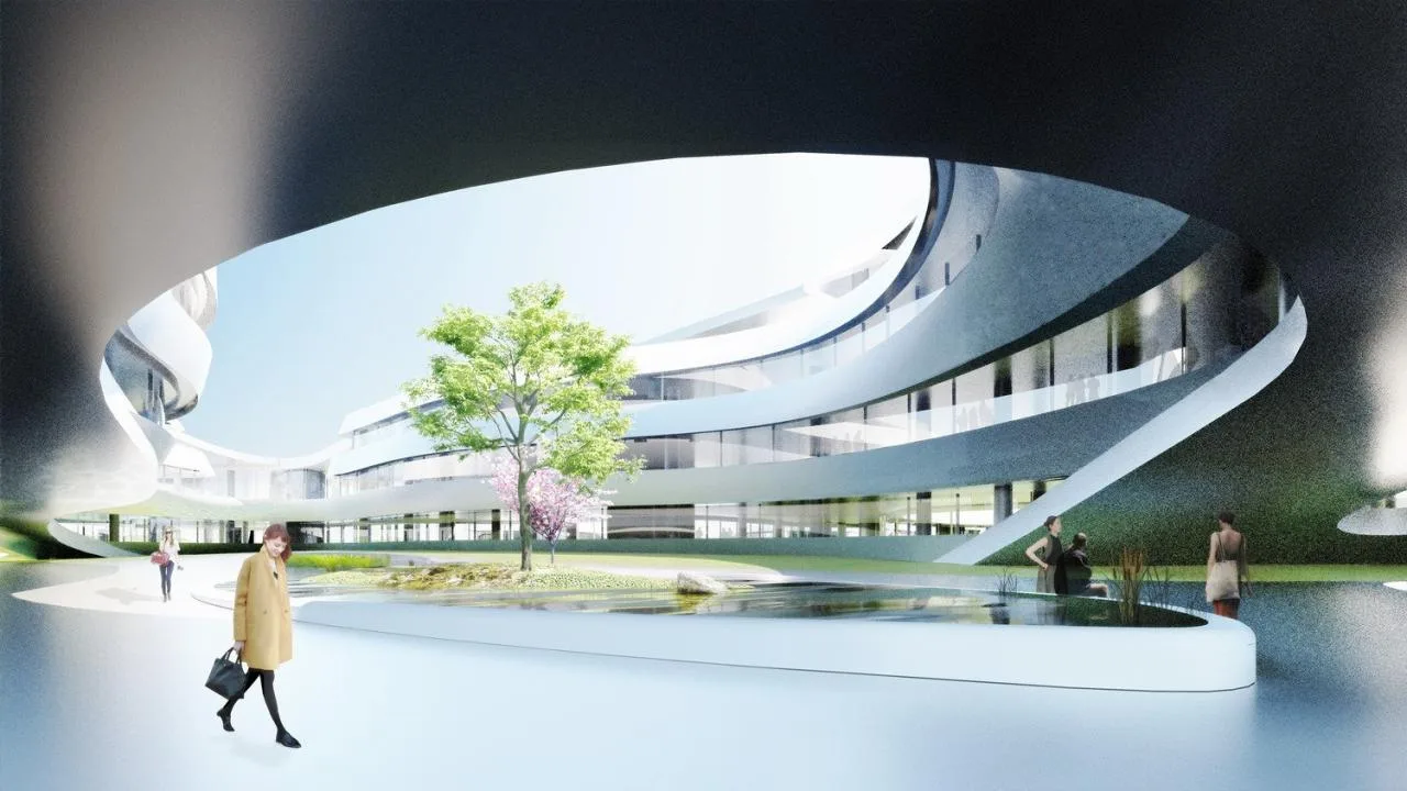 BIM Architecture | Design Scheme for Central Academy of Fine Arts Qingdao Campus/CAA