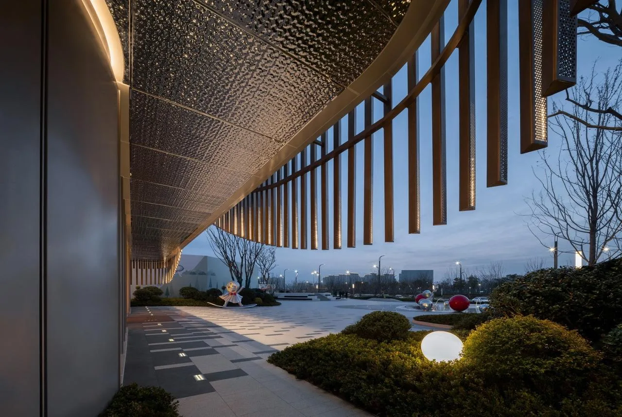 BIM architecture | The artistic encounter of flowing charm is like a golden land in the east; Exhibition Center/Chengzhi Design