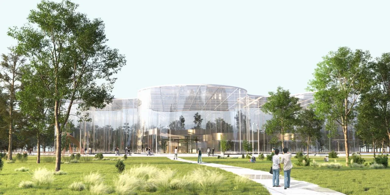BIM Architecture | Wuchuan Fuyuan - Design Scheme for Wuchuan County Cultural Center in Zunyi City/Non professional Architecture