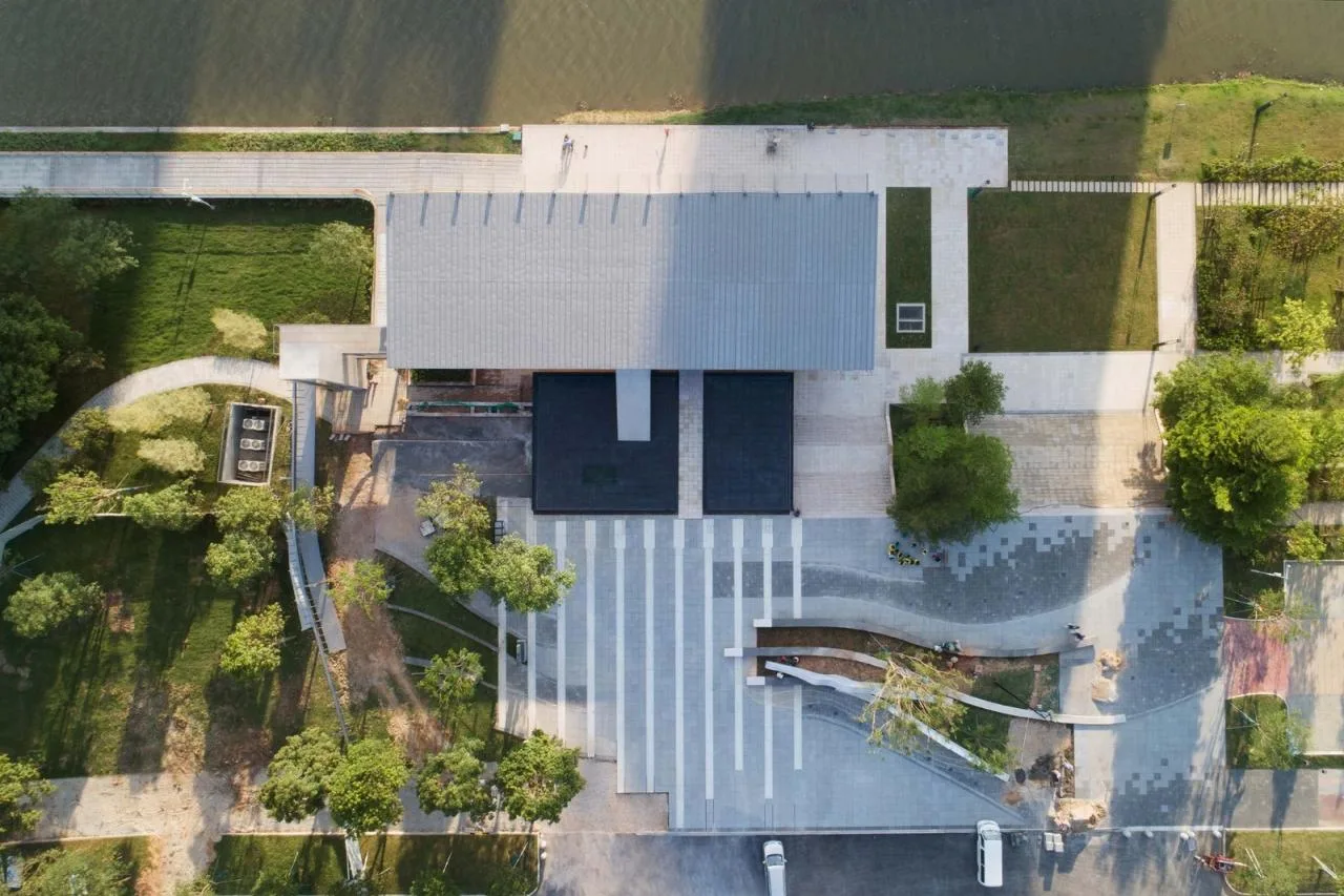 BIM Architecture | Pengjiang Smart Water Exhibition Center/WAU Architecture Firm