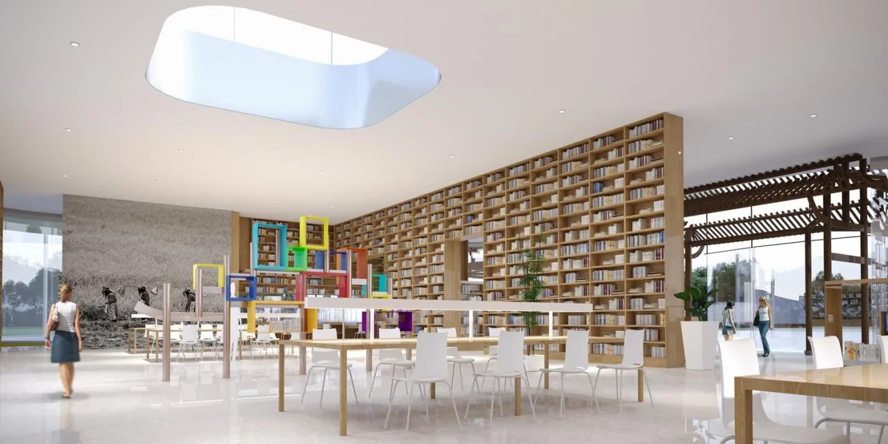 BIM Architecture | Wuchuan Fuyuan - Design Scheme for Wuchuan County Cultural Center in Zunyi City/Non professional Architecture