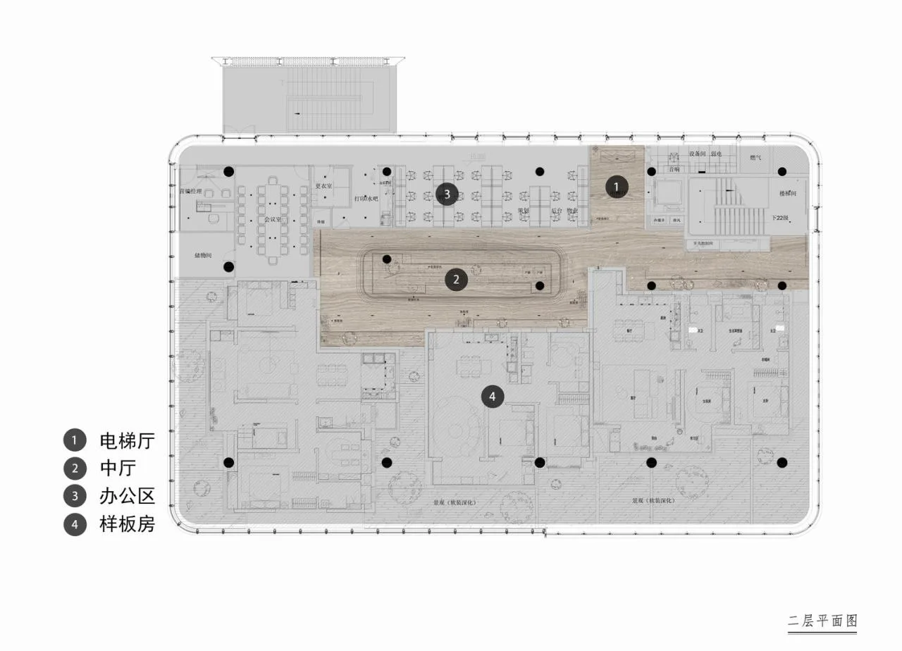 BIM architecture | The artistic encounter of flowing charm is like a golden land in the east; Exhibition Center/Chengzhi Design