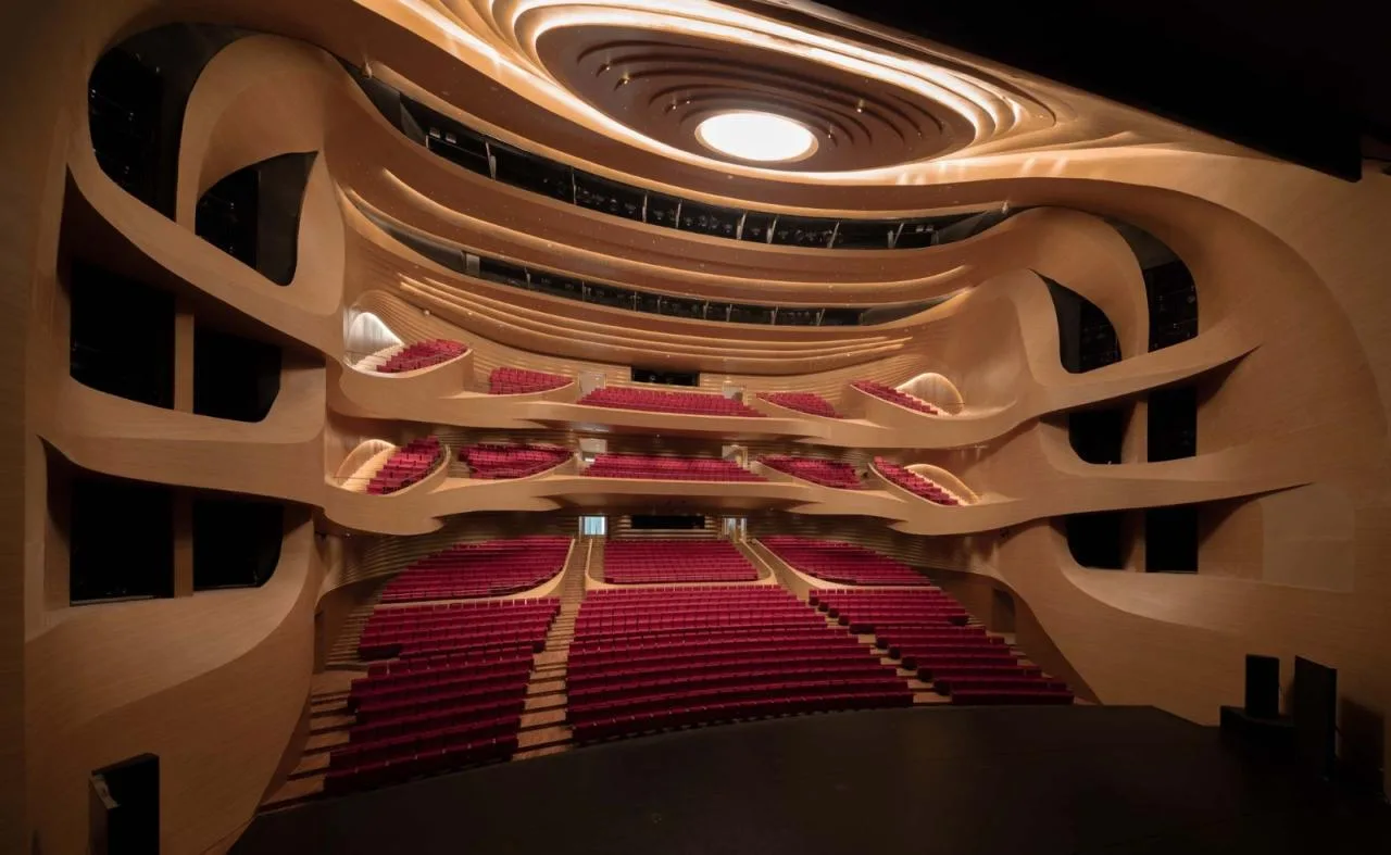 BIM Architecture | Yangzhou Grand Canal Theater/Tongji University Architectural Design and Research Institute, China