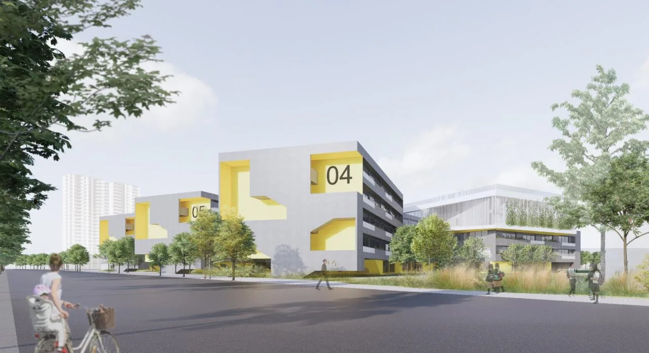 BIM Architecture | Tianfu New Area Ocean Road Middle School/MAT Super Architecture Firm