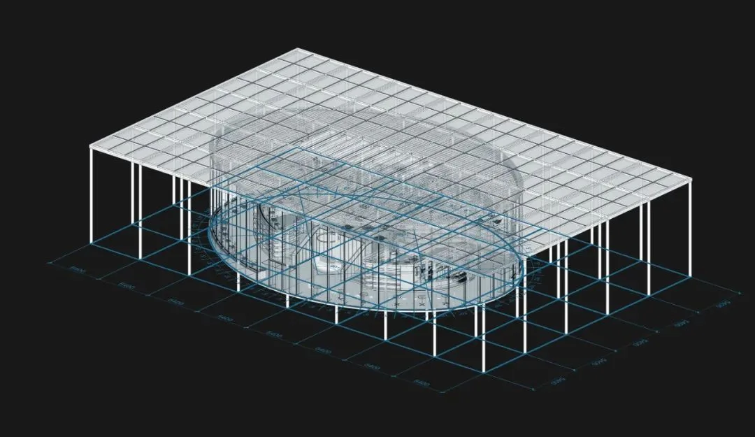 BIM Architecture | Cloud Curtain Bookstore: Ultimate Transparency Without Boundaries between Interior and Exterior/UUA
