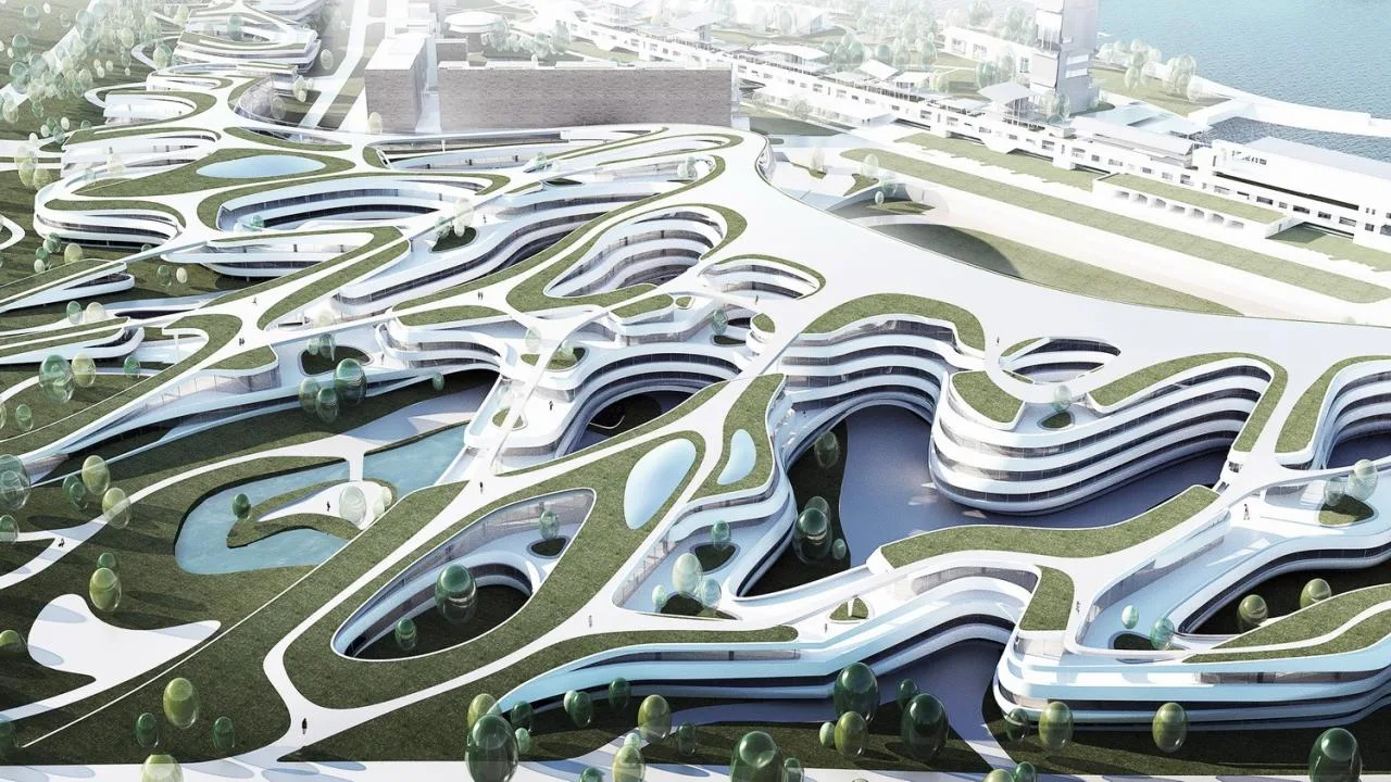 BIM Architecture | Design Scheme for Central Academy of Fine Arts Qingdao Campus/CAA