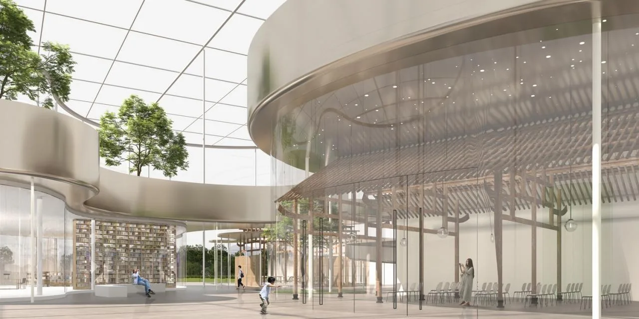 BIM Architecture | Wuchuan Fuyuan - Design Scheme for Wuchuan County Cultural Center in Zunyi City/Non professional Architecture