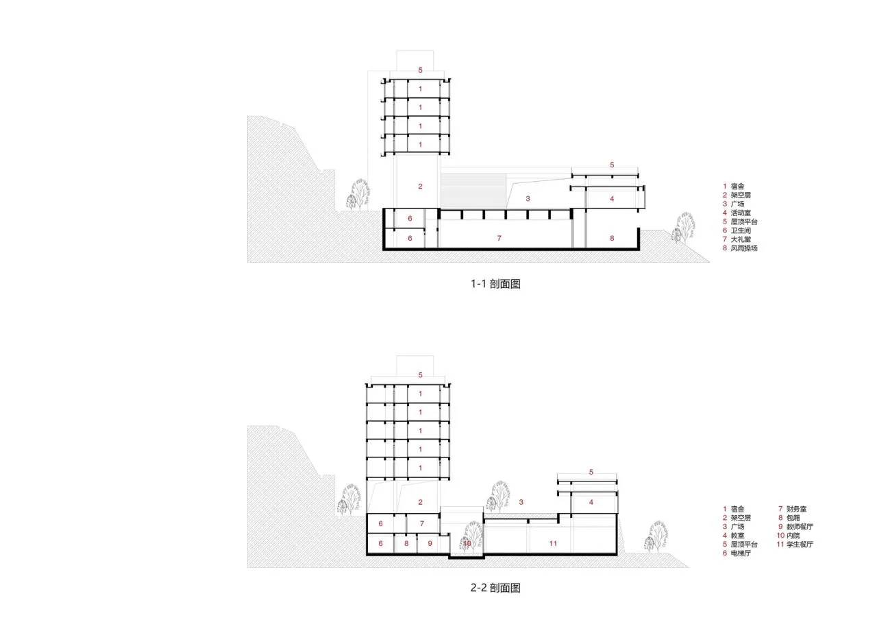 BIM Architecture | Xiamen Siming District Youth Practice Base/Architectural Environment Design