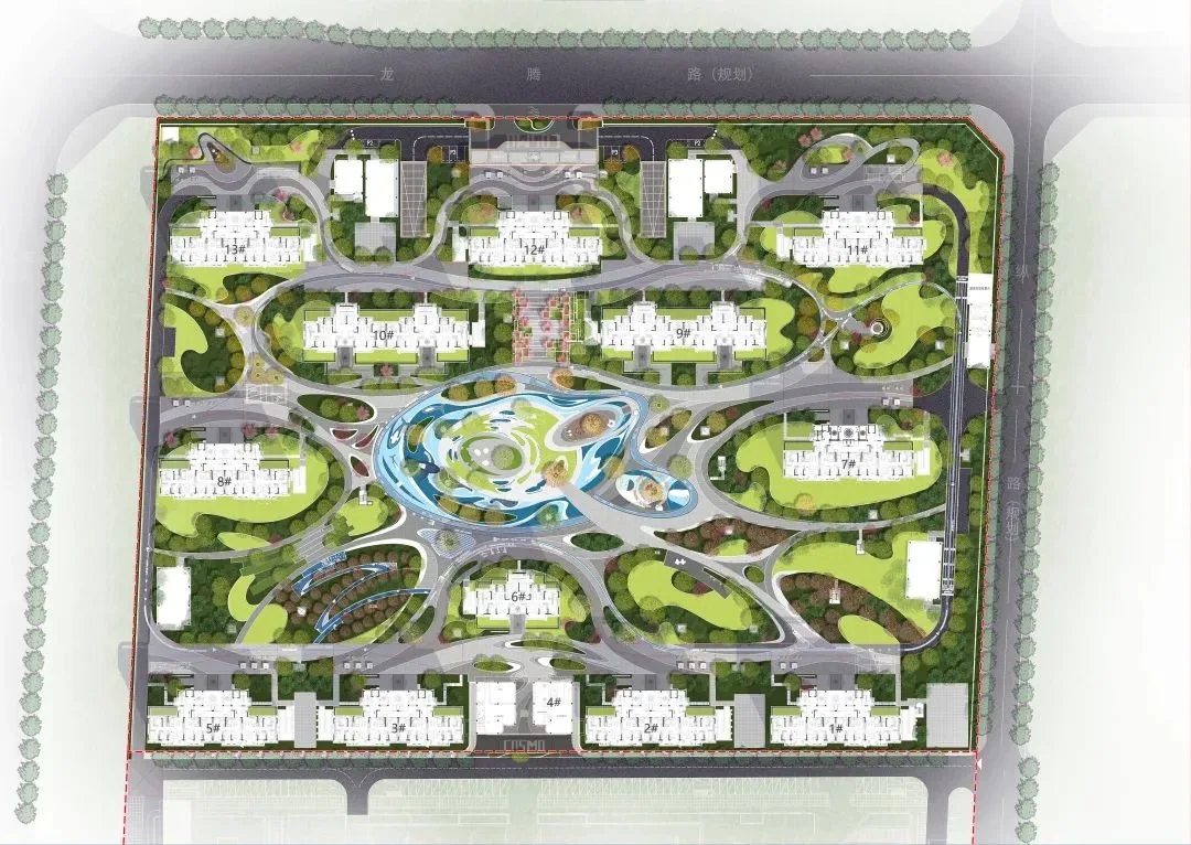 BIM architecture | The artistic encounter of flowing charm is like a golden land in the east; Exhibition Center/Chengzhi Design