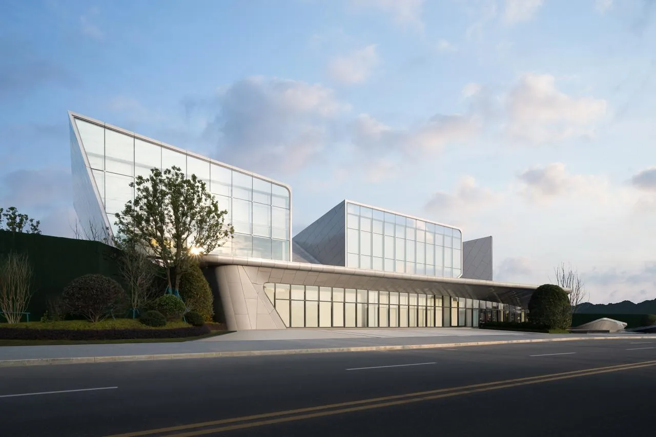 BIM Architecture | Ganzhou Jinrun; Binjiang Yunchen Exhibition Center/Chengzhi Design