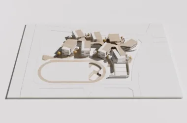 BIM Design for Tianfu New Area Ocean Road Middle School by MAT Super Architecture Firm-BIM WORLD