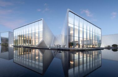 BIM Architecture: Ganzhou Jinrun and Binjiang Yunchen Exhibition Center by Chengzhi Design-BIM WORLD