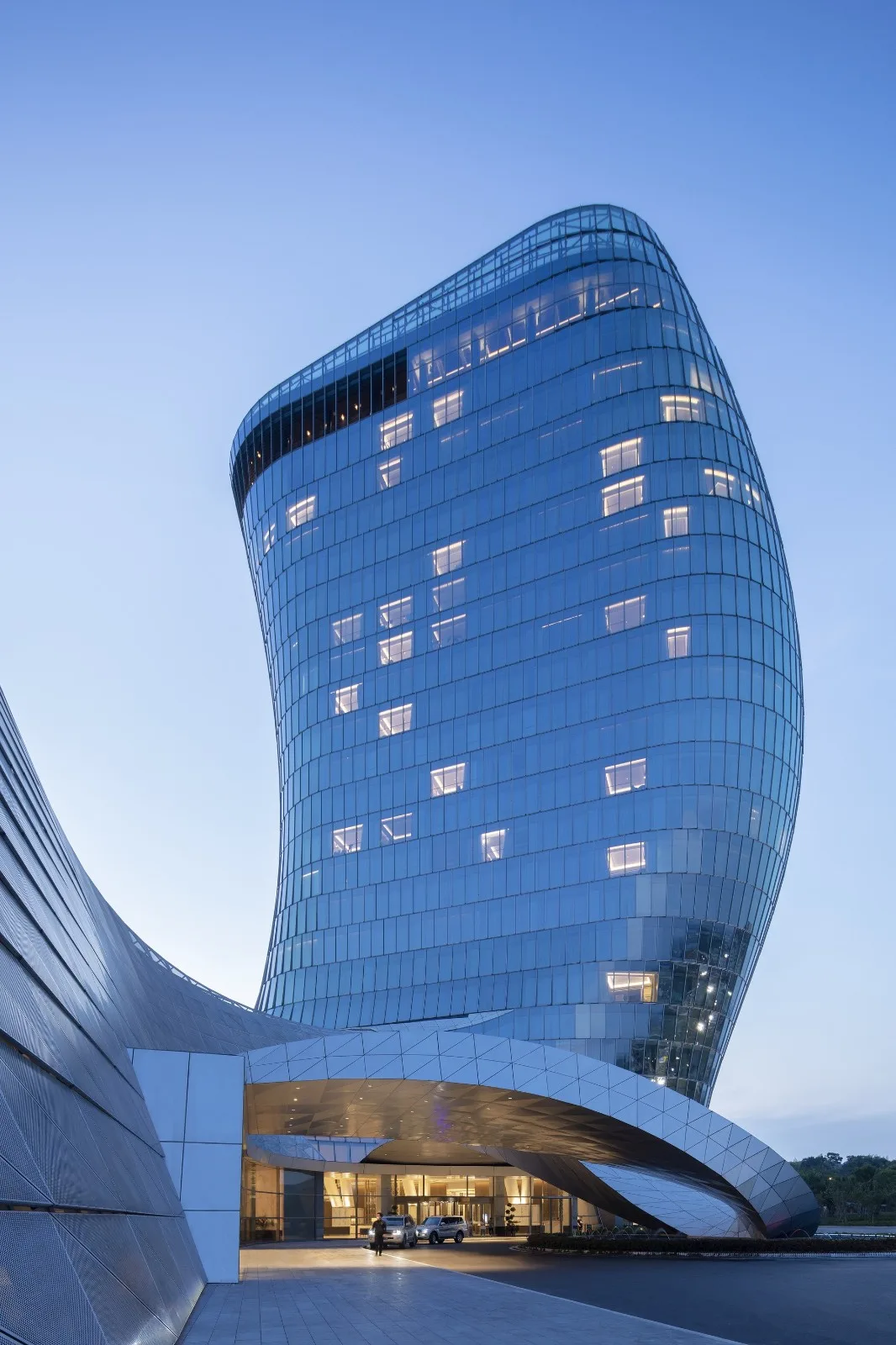 BIM Architecture | Changsha Dawangshan Langham Hotel/Blue Sky Group