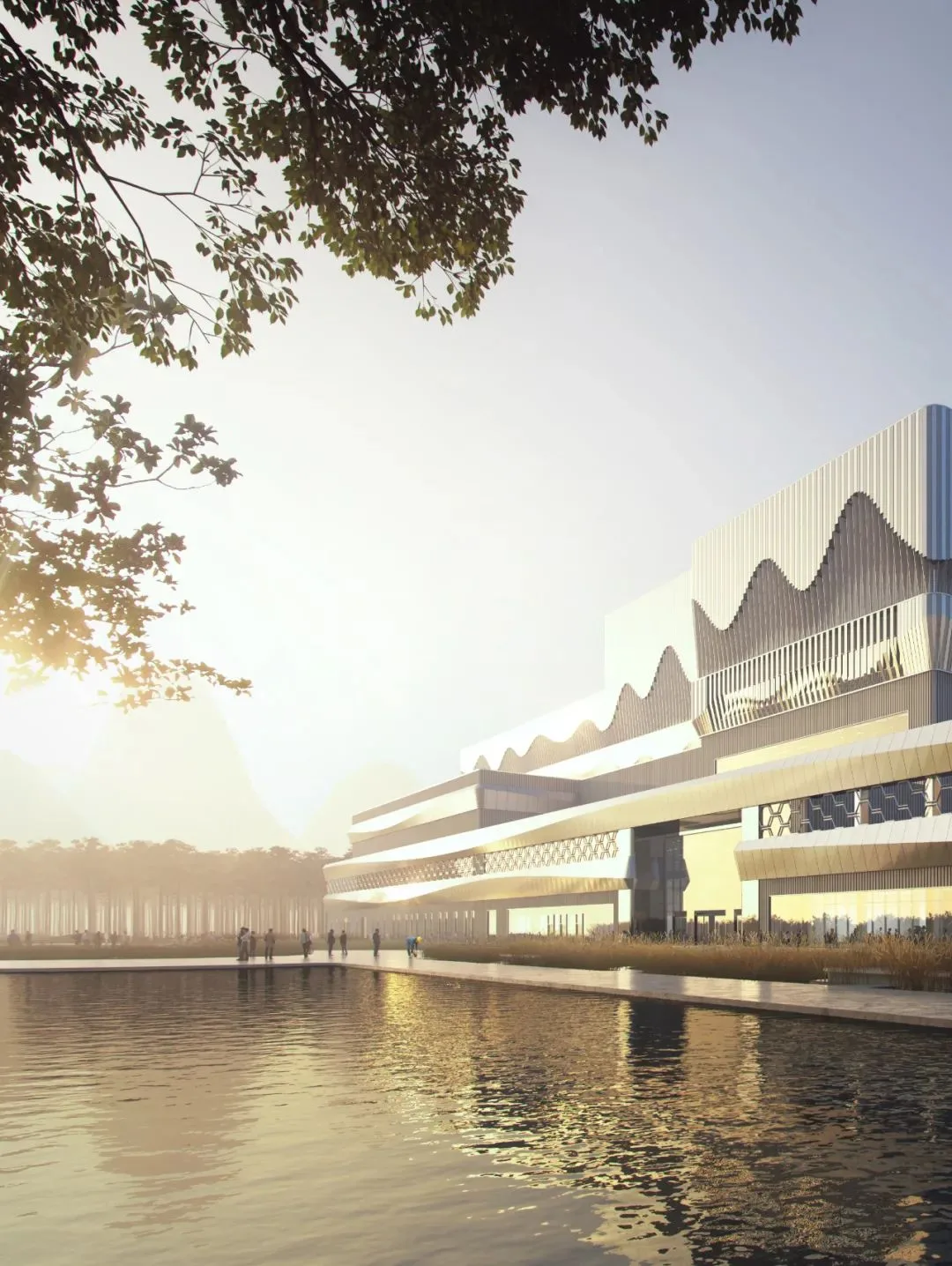 BIM Architecture | Nanning Shuangding Circular Economy Industrial Park Domestic Waste Incineration Power Plant/UUA